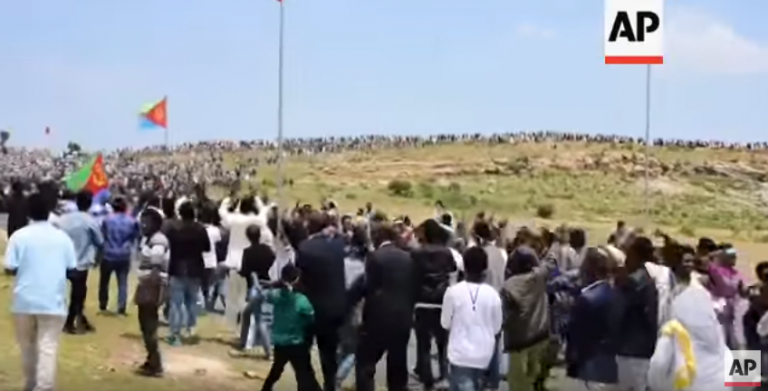 Po 20-ročnej vojne oficiálne otvorili hranicu medzi Etiópiou a Eritreou a takto to tam vyzeralo