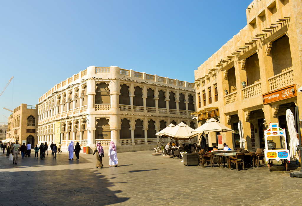 Souq Waqif buildings by Francisco Anzola qatar fotografia