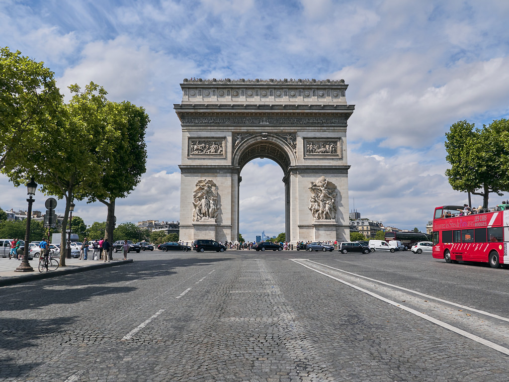 paris Champs-Élysées fotografia