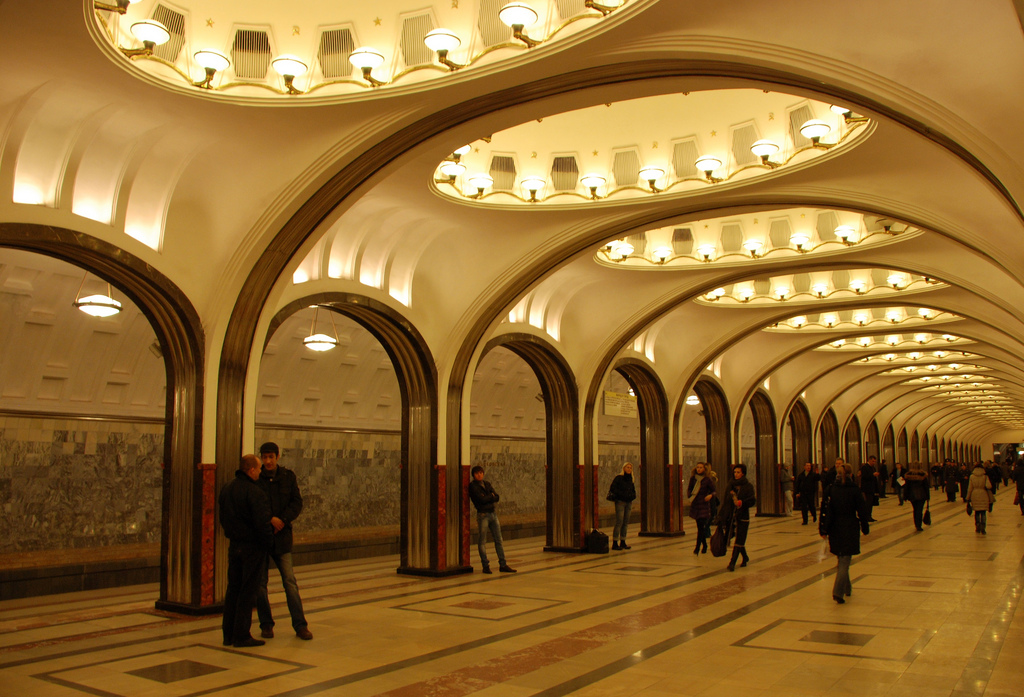 moscow metro fotografia