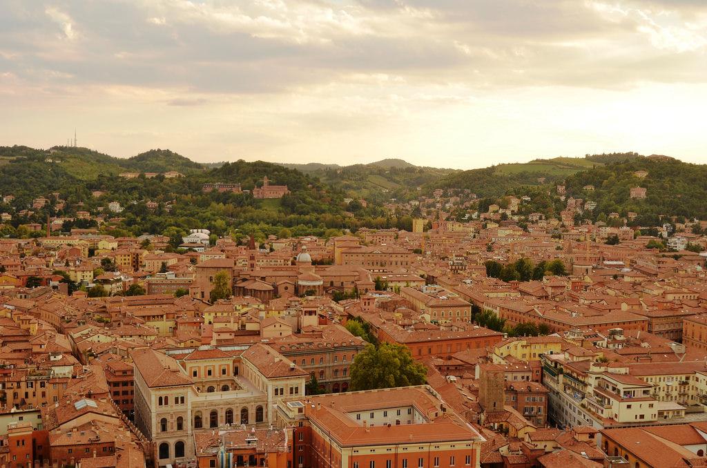 Flying over Bologna V by Pedro Nuno Caetano bologna via galliera fotografia