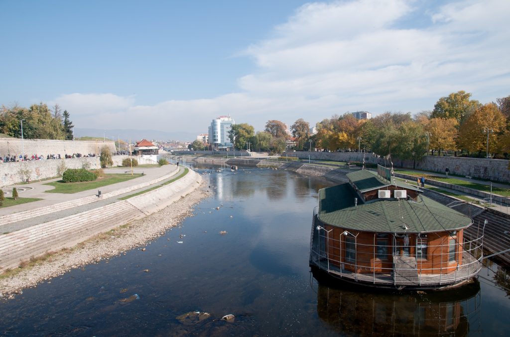Nišava River Niš Serbia