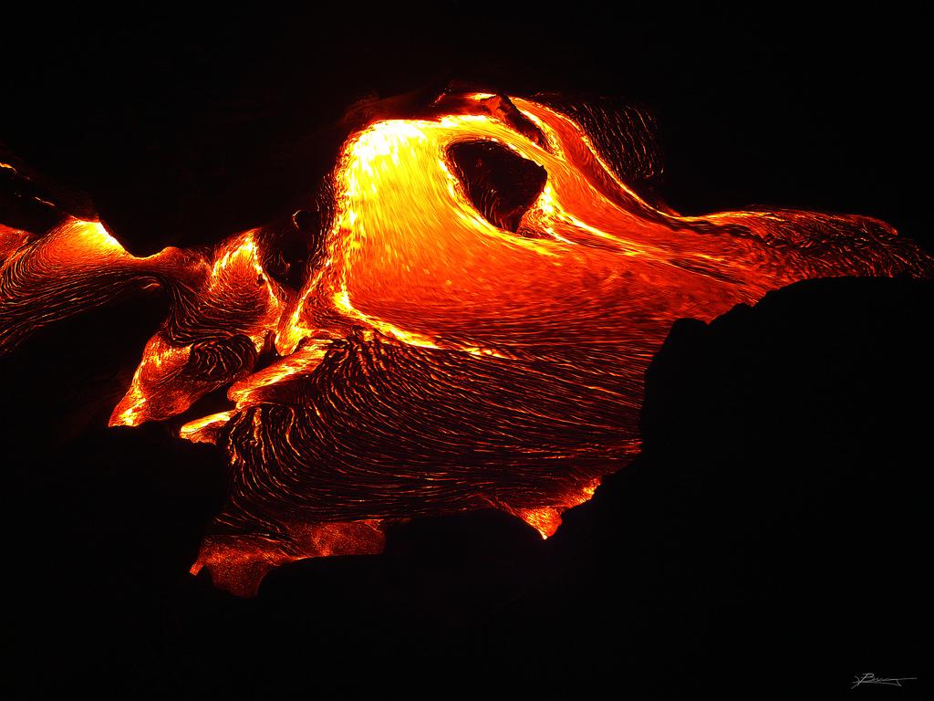 eruption volcano fotografia
