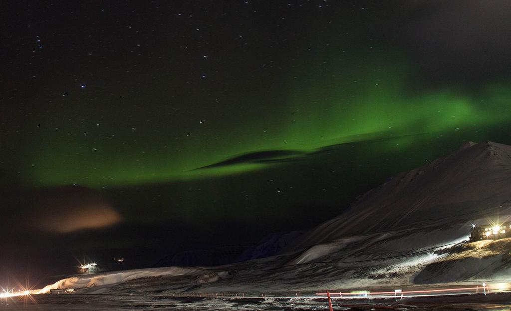 Aurora over Svalbard by the tinz svalbard norway northern lights fotografia