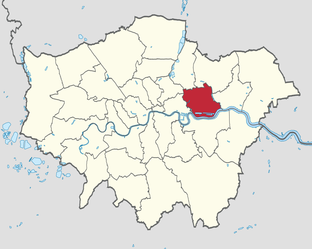 Newham in Greater London.svg