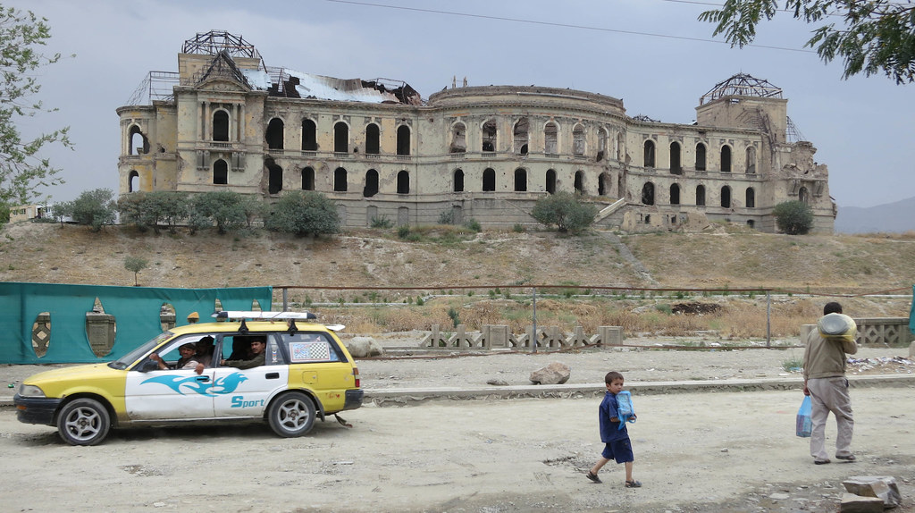 Darul Aman, Kabul, Afghanistan by Ninara afghanistan flag fotografia