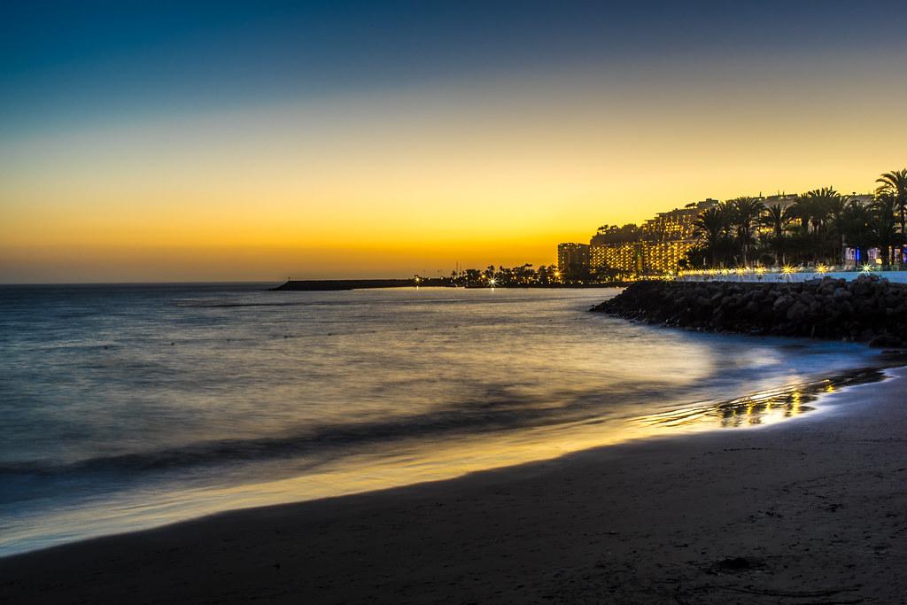 View of Anfi del Mar from Patalavaca beach, Gran Canaria by Giuseppe Milo (www.pixael.com) canary islands fotografia