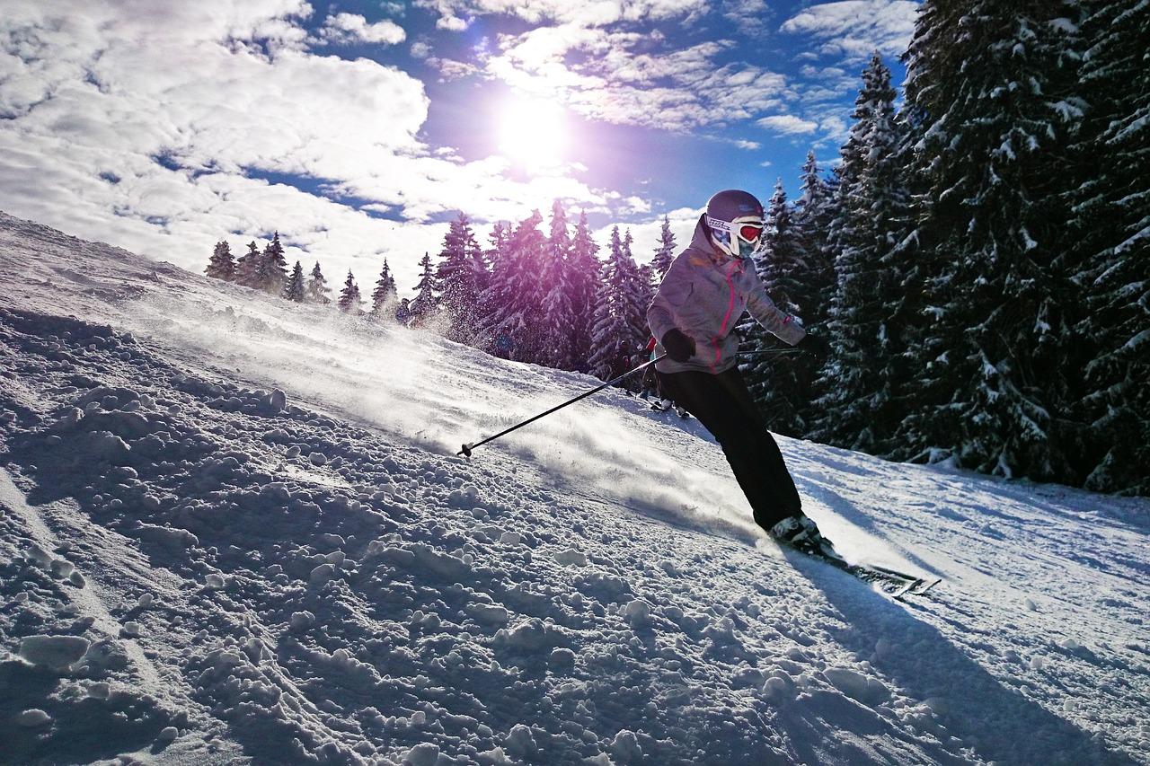 skiing  fotografia