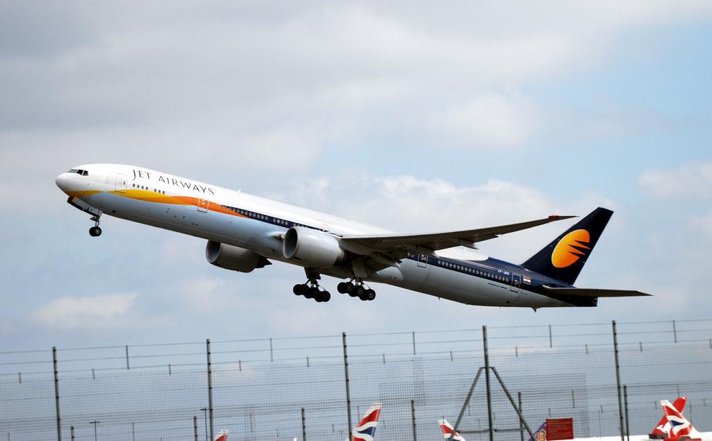 Jet Airways B777 by allenthepostman jet airways fotografia