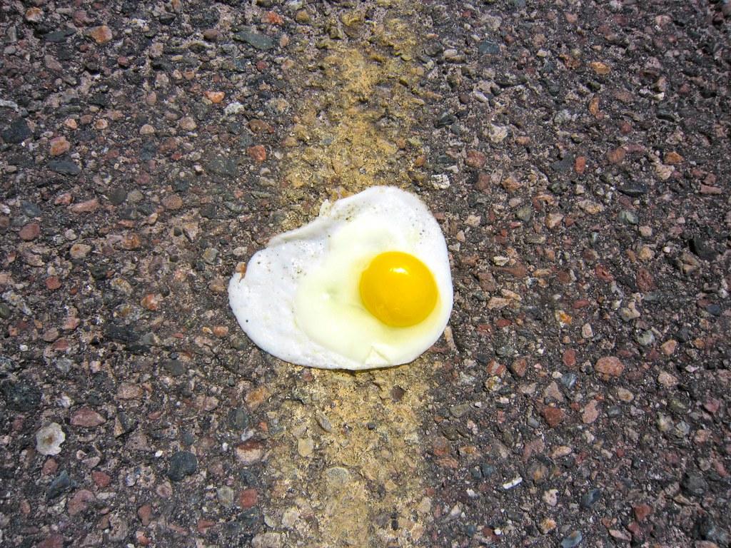 hot pavement fotografia