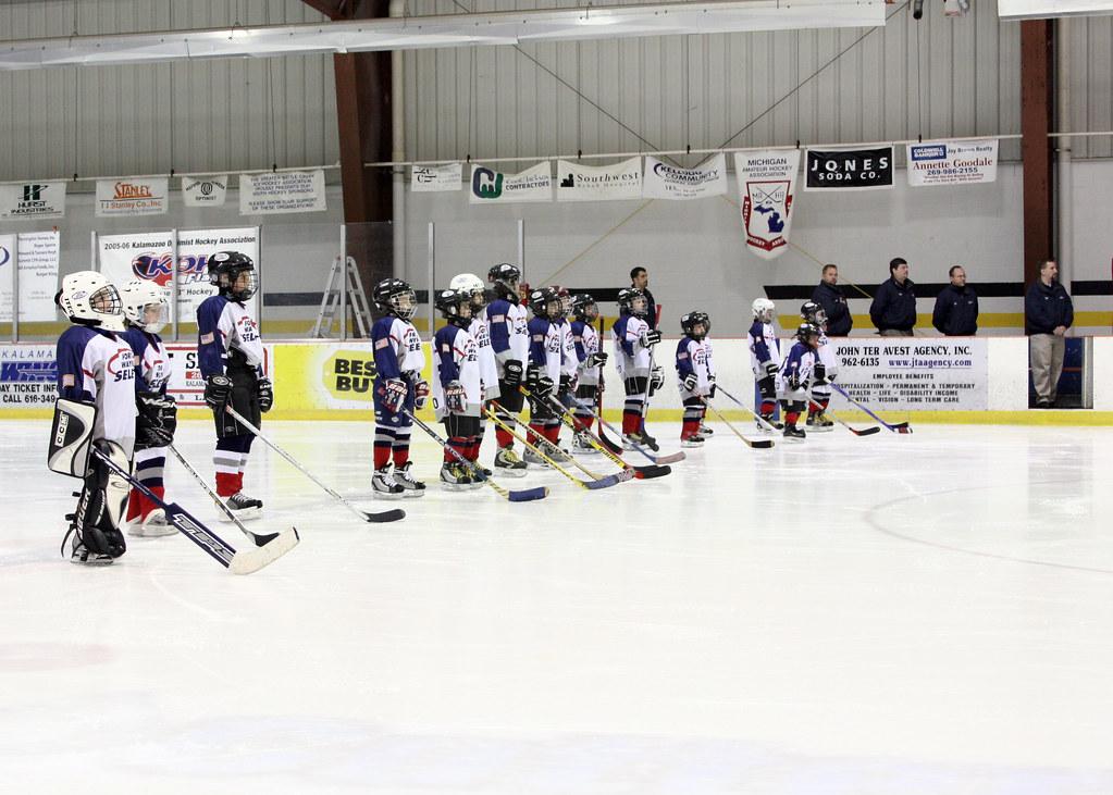 kid ice hockey fotografia