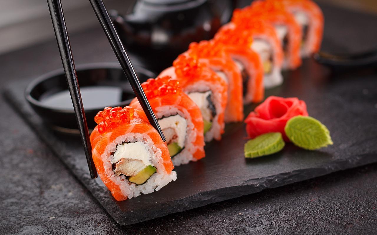 sushi fotografia