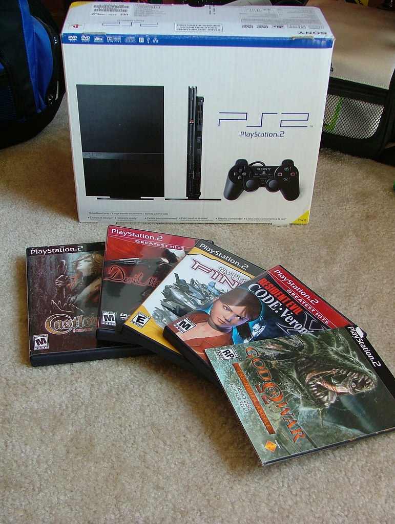 playstation 2 fotografia