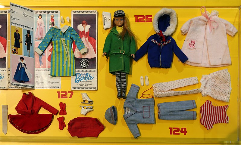800px Barbie e skipper con vari outfit anni 60 coll. baldi bellavia 02 1