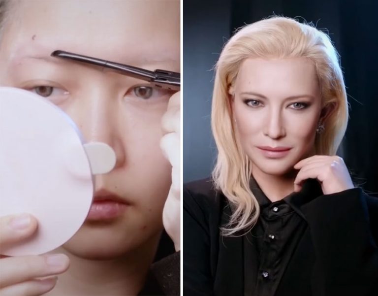 Šikovná Aziatka sa pomocou make-upu dokáže zmeniť na kohokoľvek!