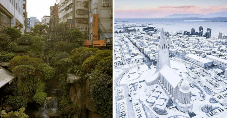 Keď architektúra miest dokonale ladí s okolitou prírodou