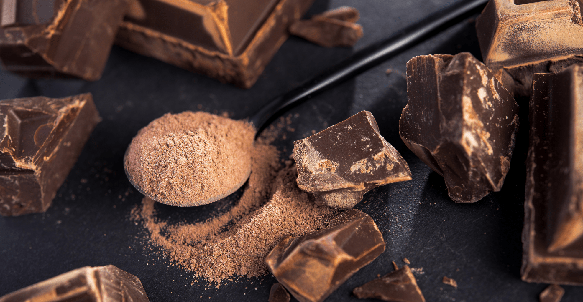 Tmavá čokoláda a kakao