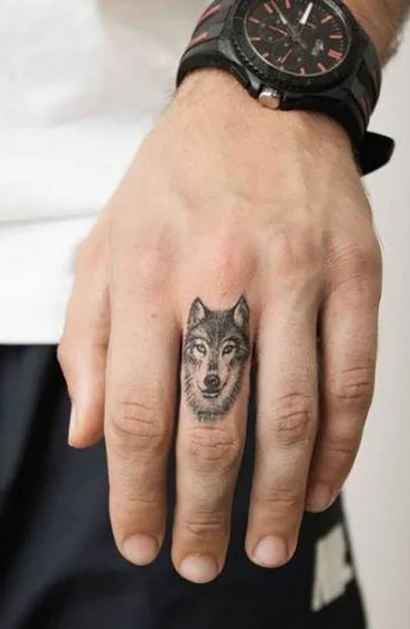 Malé tetovanie vlka