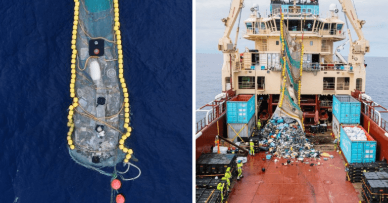 Neziskovej organizácii sa podarilo z Tichého oceánu vyzbierať vyše 9000 kilogramov plastu