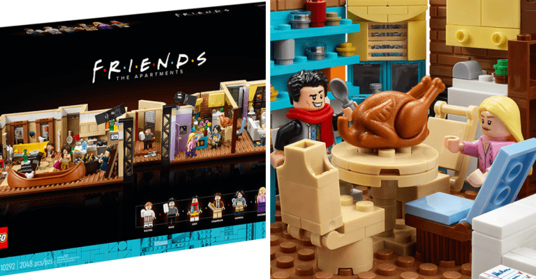 Lego vyrobilo špeciálnu edíciu Priateľov – pozrite si, ako vyzerajú ikonické byty hlavných postáv