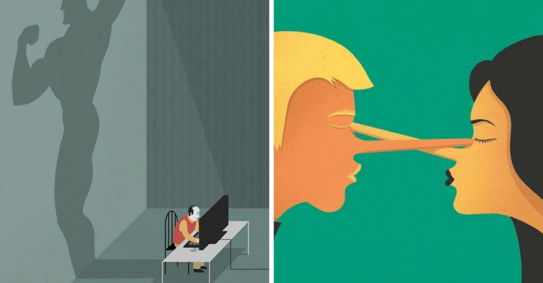 12 výstižných ilustrácií, ktoré ukazujú zvrátenú tvár dnešného sveta