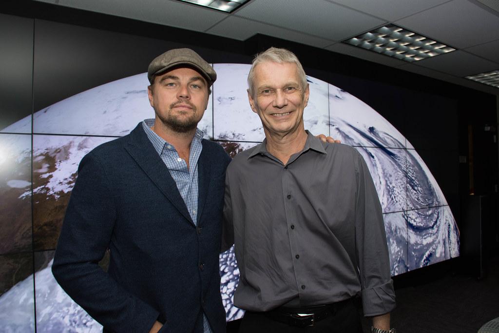 Leonardo DiCaprio visited Goddard Saturday to discuss Earth science with Piers Sellers by NASA Goddard Photo and Video leonardo dicaprio photo