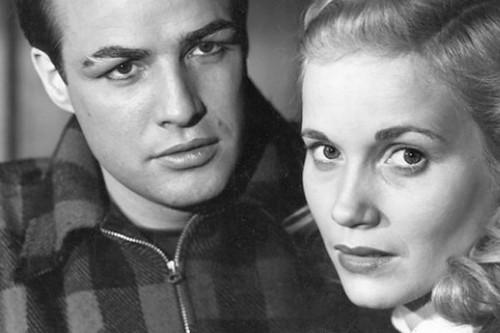 Marlon Brando and Eva Marie Saint by Film Star Vintage marlon brando photo