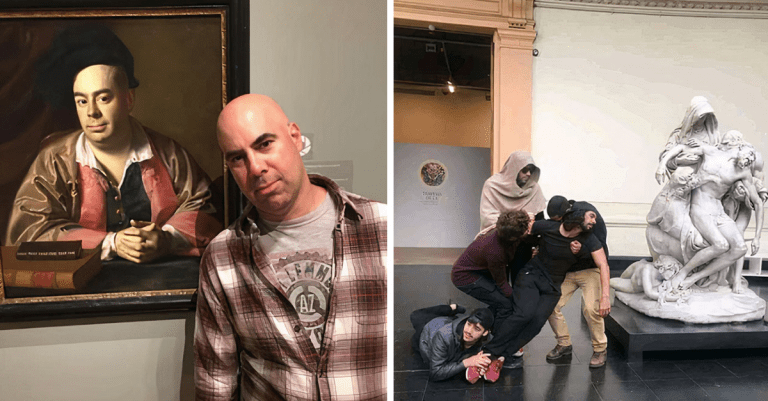 15 fotografií, ktoré dokazujú, že múzeá a galérie nie sú také nudné, ako si ľudia myslia