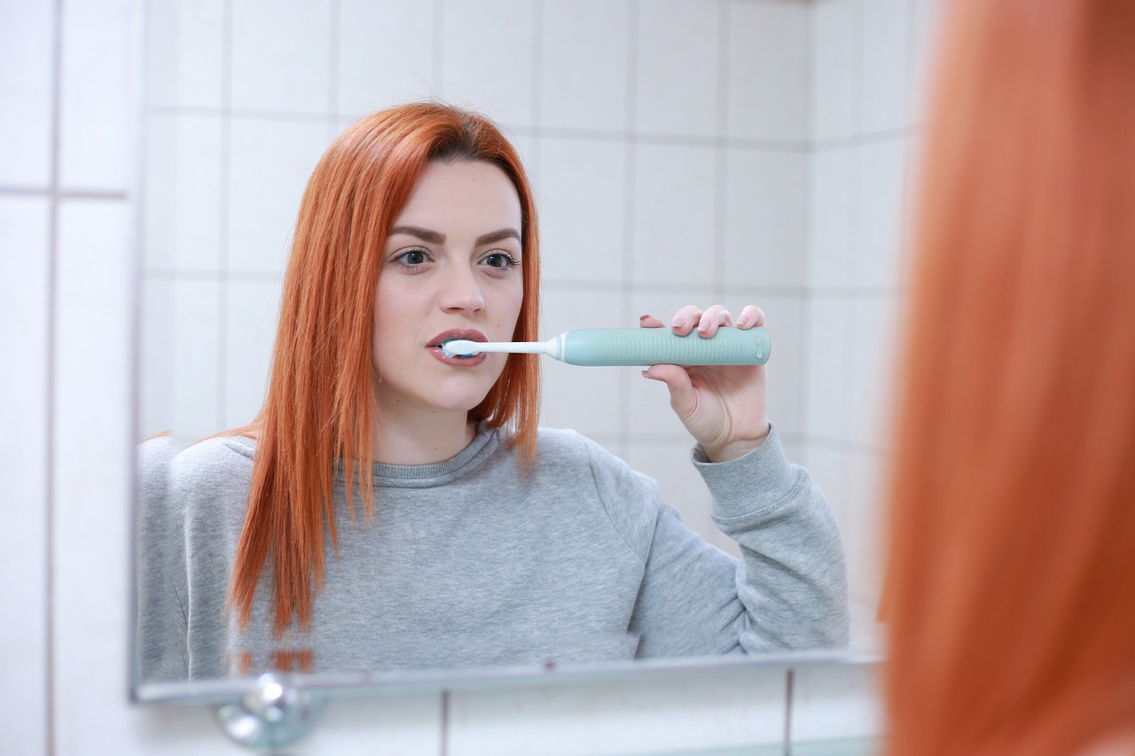 brushing teeth photo