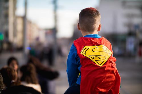superman child photo