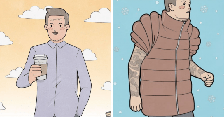 Ilustrácie dnešnej doby s troškou irónie a sarkazmu