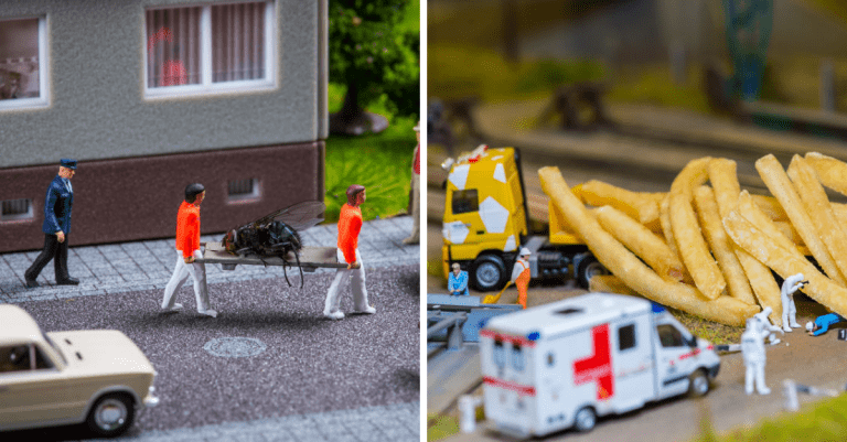 10 miniatúrnych svetov vytvorených pomocou predmetov každodennej potreby