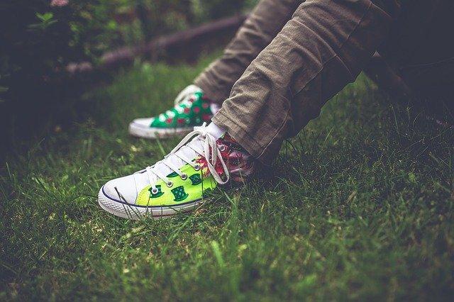 colorful shoes photo