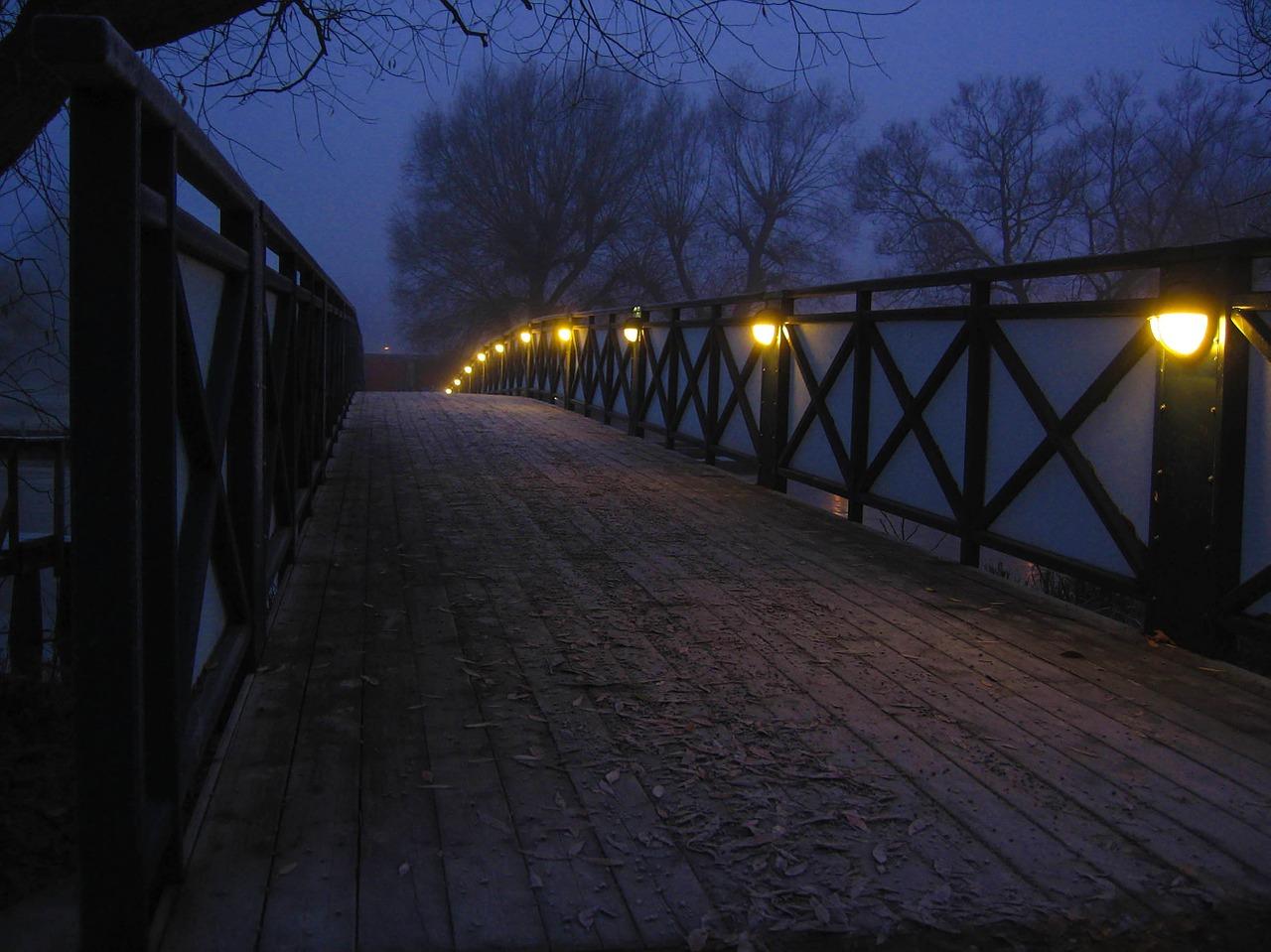 bridge dark photo