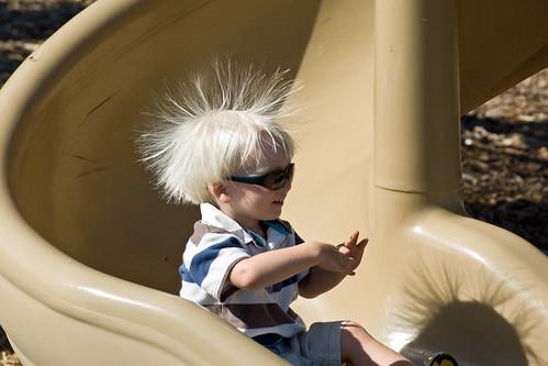 Electric Slide by desertdutchman staticky hair photo