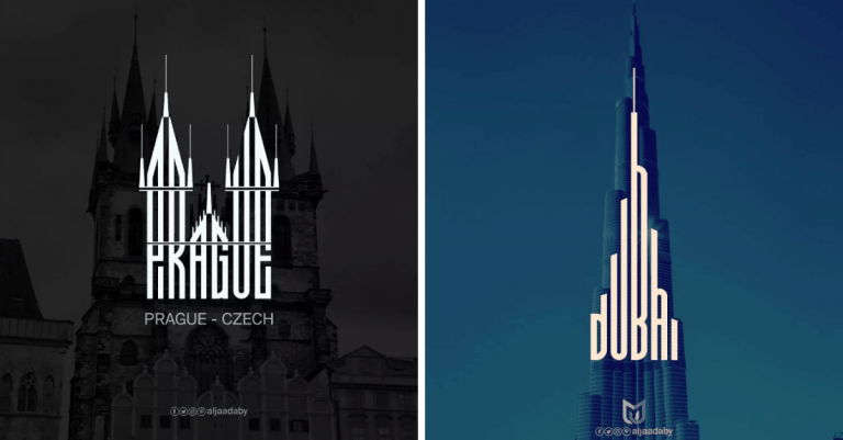 Ako by vyzerali svetoznáme pamiatky, keby boli súčasťou loga turistických destinácií?