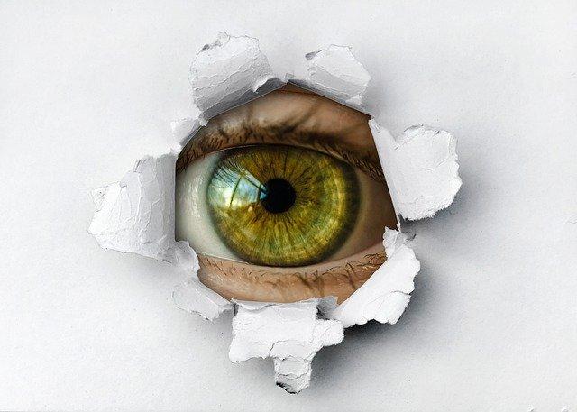 Photo by Tumisu peep hole photo