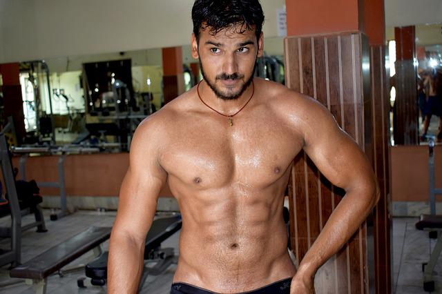 muscular man photo 