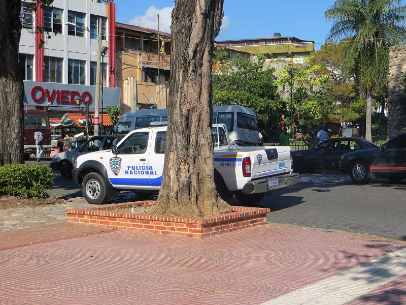 Dominican Republic Police Truck