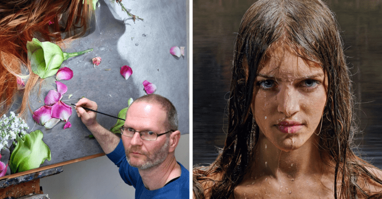 Nemecký umelec sa môže pochváliť svojimi realistickými obrazmi. Na nasledujúcich fotografiách vám prinášame ukážky jeho tvorby