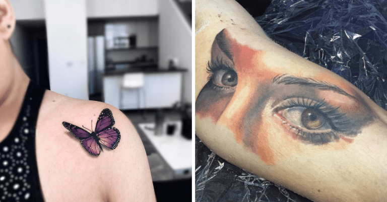13 fotografií, ktoré zobrazujú realisticky vyzerajúce tetovania