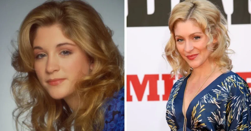 Staci Keanan in Step by Step and after