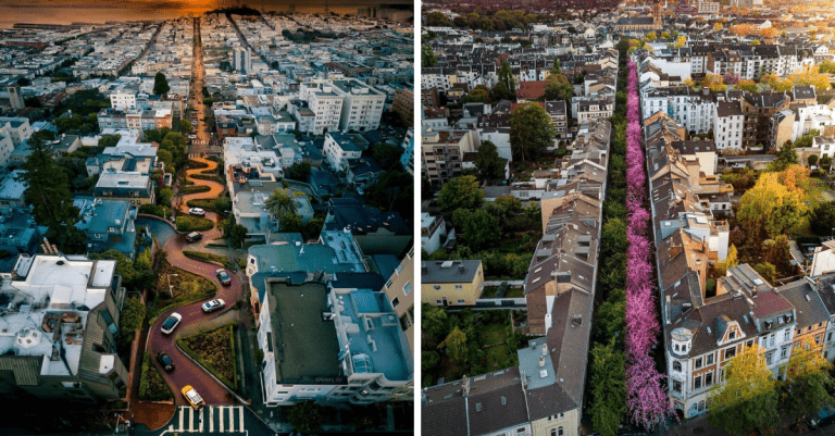 Tu je 20 neuveriteľných rozdelených fotografií od profesionálneho fotografa z leteckého pohľadu