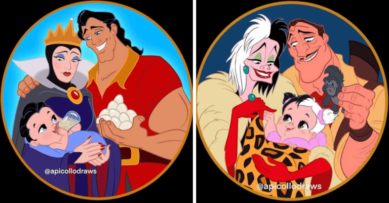 Ako by vyzerali Disney rodinky, keby sa dali dokopy zloduchovia?