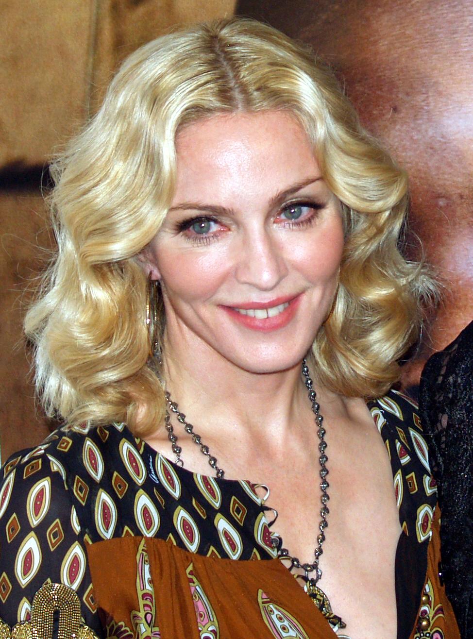 Madonna at the premiere of I Am Because We Are