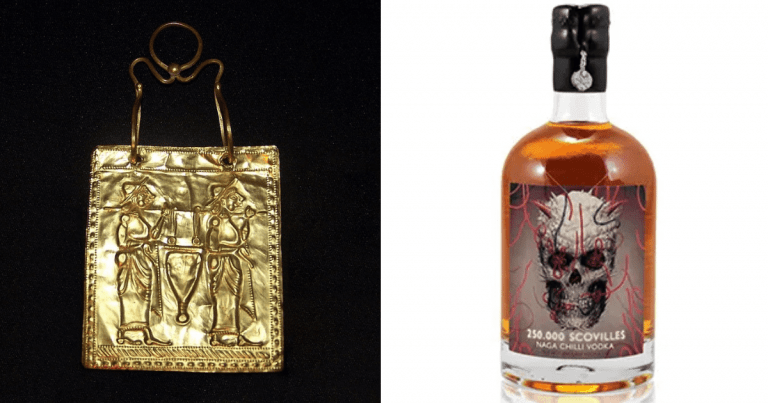 Zaujímavosti ku káve, ktoré ti zaručene rozšíria obzory #1455 – Etruská zlatá kniha je najstaršou zachovanou knihou na svete a najpálivejšia vodka na svete je Naga Chilli Vodka