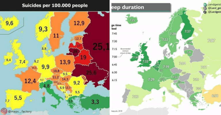 15 nezvyčajných máp, ktoré môžu zmeniť váš pohľad na svet.