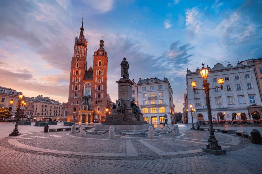 Krakow námestie