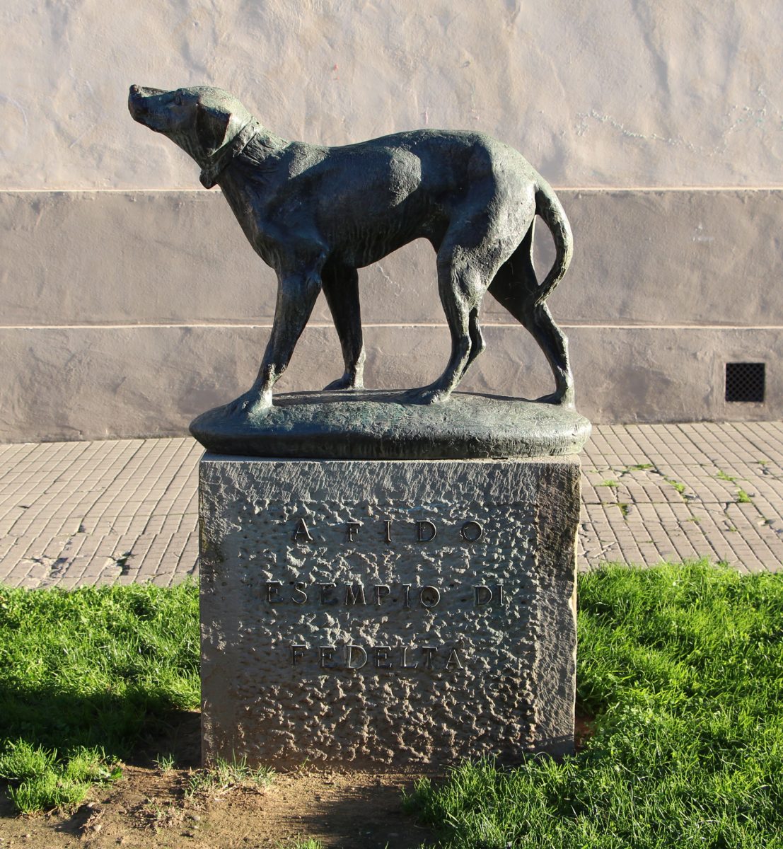 Borgo san lorenzo monumento al cane fido