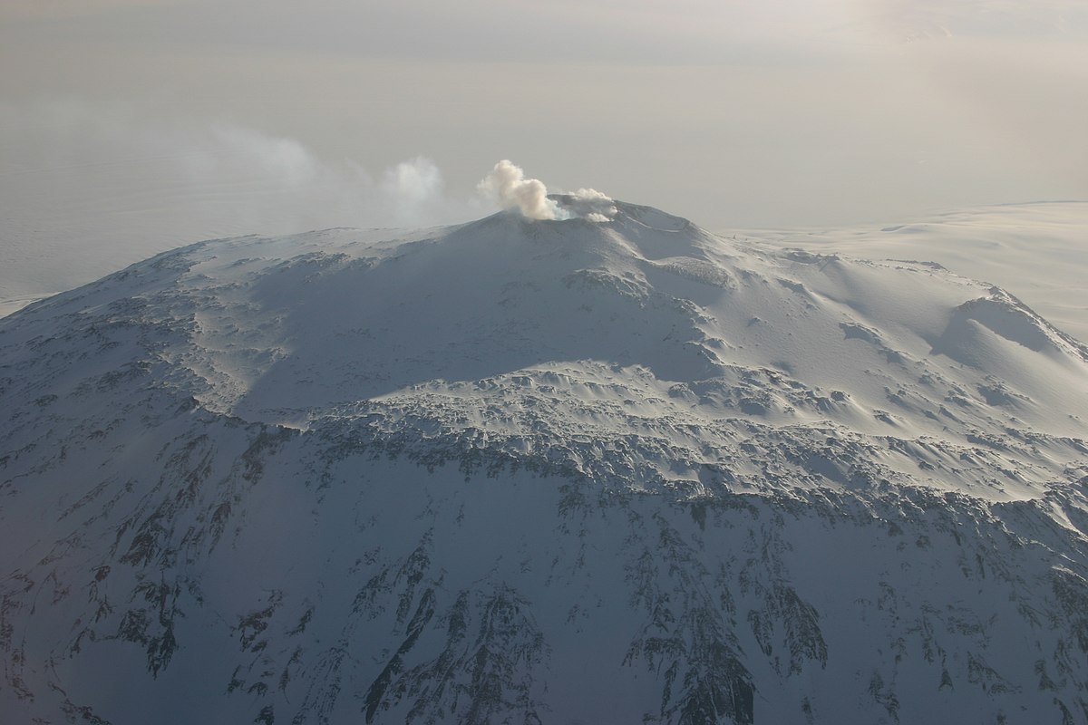 Mount Erebus Aerial 2
